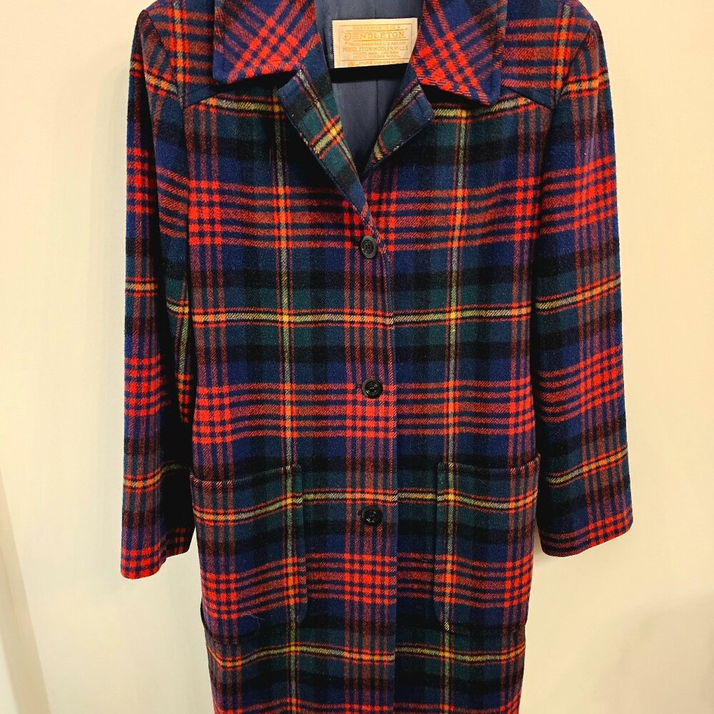 Pendleton wool coat/women's vintage - Picture 1 of 4